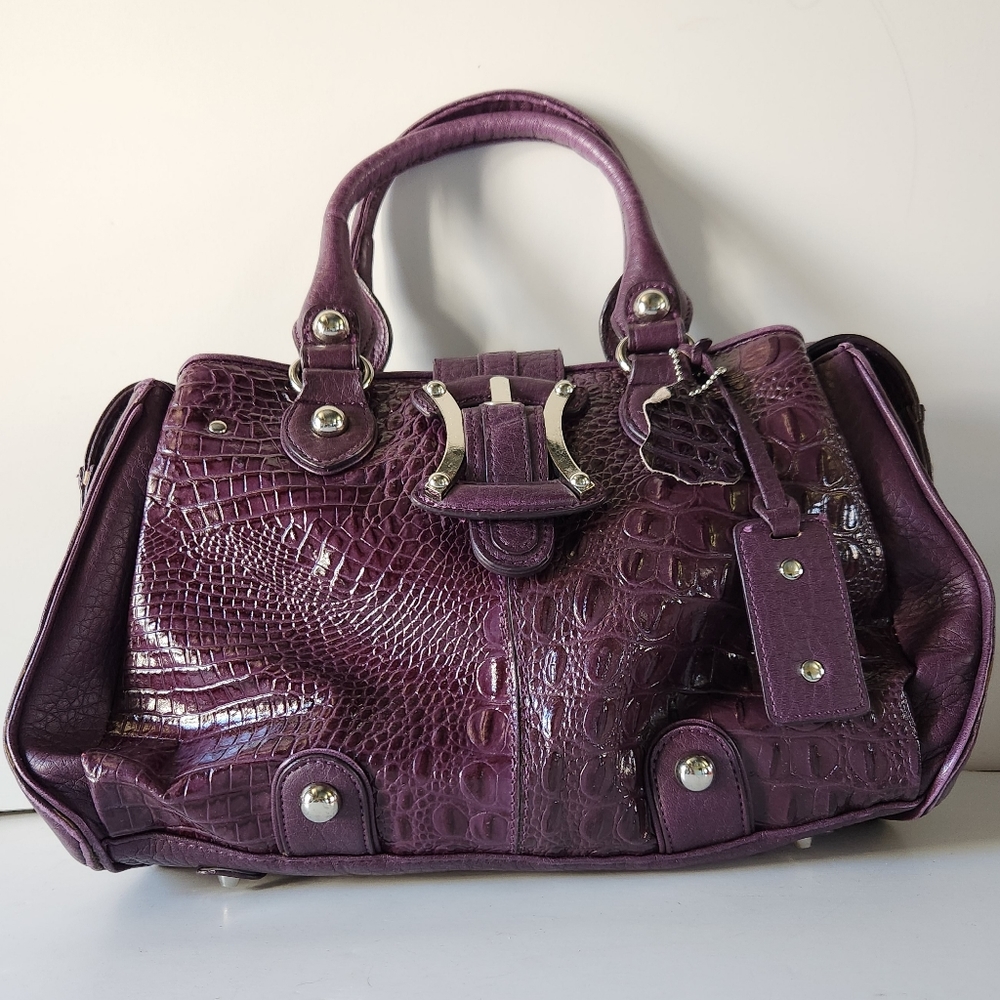 Madi Claire Purple Purse Handbag